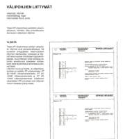 RT 83-10453, Välipohjien liittymät