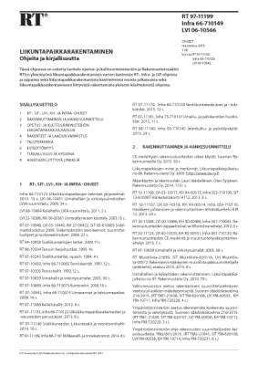 RT 97-11199, Liikuntapaikkarakentaminen. Ohjeita ja kirjallisuutta