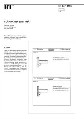 RT 83-10455, Yläpohjien liittymät