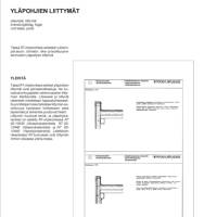 RT 83-10455, Yläpohjien liittymät