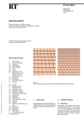 RT 85-10847, Savitiilikatot
