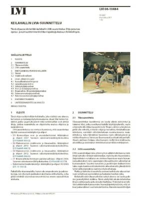 LVI 06-10484, Keilahallin LVIA-suunnittelu