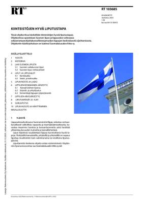 RT 103685, Kiinteistöjen hyvä liputustapa