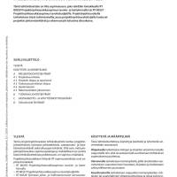 RT 103018, Projektinjohtourakan tehtäväluettelo