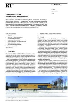 RT 97-11146, Sisäliikuntatilat. Liikuntasalit ja monitoimihallit