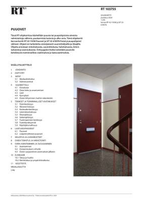 RT 103755, Puuovet