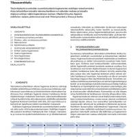 RT 103192, Hygienia sisätiloissa. Tilasuunnittelu