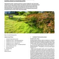 RT 85-11204, Viherkatot ja katto- ja kansipuutarhat, kasvillisuus ja kasvualusta