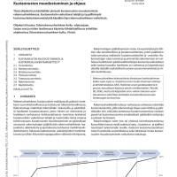 RT 10-11226, Talonrakennushankkeen kulku. Kustannusten muodostuminen ja ohjaus