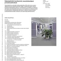 RT 07-11299, Sisäilmastoluokitus 2018. Sisäympäristön tavoitearvot, suunnitteluohjeet ja tuotevaatimukset