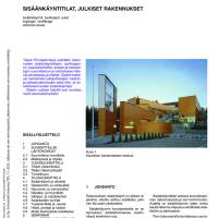 RT 91-10788, Sisäänkäyntitilat, julkiset rakennukset