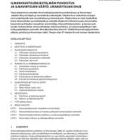 RT 103807, Ilmanvaihtojärjestelmän puhdistus ja ilmavirtojen säätö. Urakoitsijan ohje