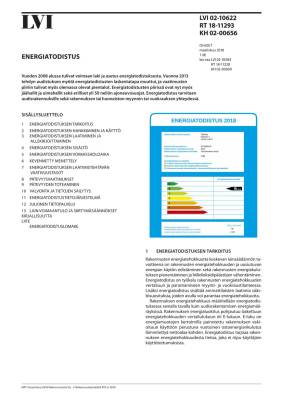 RT 18-11293, Energiatodistus