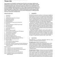 RT 103096, Toimitilakiinteistön kuntoarvio. Tilaajan ohje