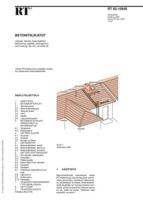 RT 85-10848, Betonitiilikatot