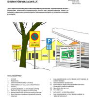 RT 98-11281, Liikennemerkit ja opasteet kiinteistön ulkoalueilla