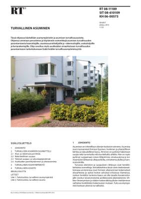 RT 08-11189, Turvallinen asuminen