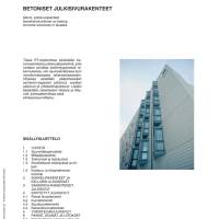 RT 82-10766, Betoniset julkisivurakenteet