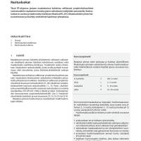 RT 29-11049, Rakennusmaalaus, rasitusluokat