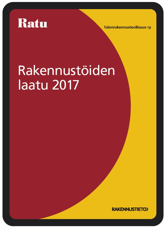 Rakennustöiden laatu RTL 2017 -digikirja